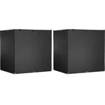 vidaXL Plachty na zahradní houpačku 2 ks 12 oček 220 x 177 x 220 cm PE [3155383]