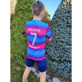 PSG - Mbappe - sv.modro-růžovo-fialový 8