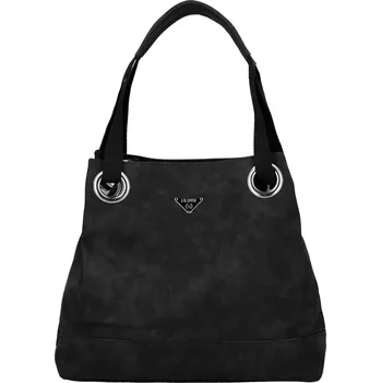 Kabelka Módní dámská koženková kabelka na rameno Harieta, černá