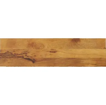 Konferenční stolek vidaXL Stolní deska 110x40x3,8 cm obdélníková hrubé mangovníkové dřevo [371646] Barva: Mangovníkové dřevo (dubová povrchová úprava)