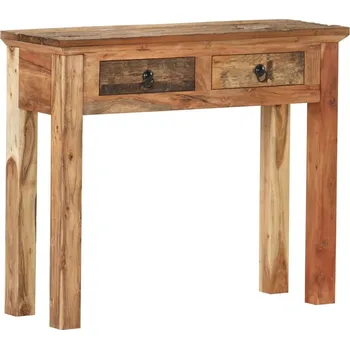 Konzolový stolek vidaXL Konzolový stolek 90,5x30x75 cm masivní akácie recyklované dřevo [320381]