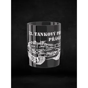 Sběratelství Černý hrnek 73. tankový prapor - LEOPARD 2A4 - černá