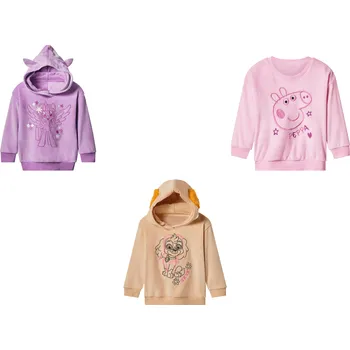 Dívčí mikina Dívčí plyšová mikina