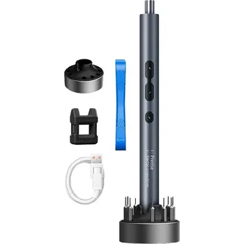 Sada nářadí UF-TOOLS elektrický aku šroubovák 29v1 se stojánkem, USB-C