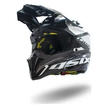 Helma na motorku Přilba senior cross ASIX 189 - bílá S