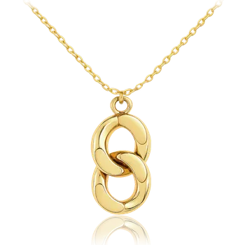 Náhrdelník MINET Luxusní zlatý náhrdelník Au 585/1000