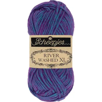 Příze Příze Scheepjes River Washed XL modrá