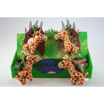 Plyš Žirafa klíčenka 24/bal