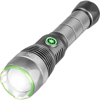 Svítilna VAYOX Akumulátorová svítilna VA0364 30W USB-C ZOOM powerbanka 3000lm 186 MM ŠEDÁ