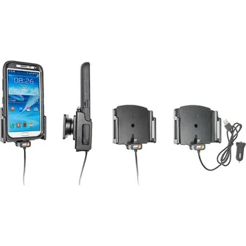 Brodit držák do auta nastavitelný s microUSB a nabíjením z cig. zapalovače/USB š.75-89 mm, tl. 12-16, doprava ZDARMA!