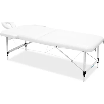 Masáž Aga Hliníkové masážní lehátko MR7150 Bílé