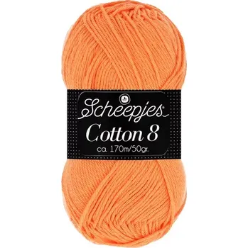 Příze Příze Scheepjes Cotton 8 meruňková