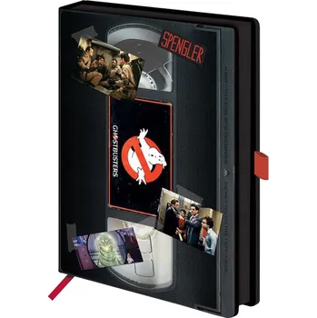 Poznámkový A5 blok Ghostbusters|Krotitelé duchů: VHS (14,8 x 21 cm)