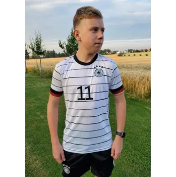 Fotbal NĚMECKO - Timo Werner - bílo-černý 12