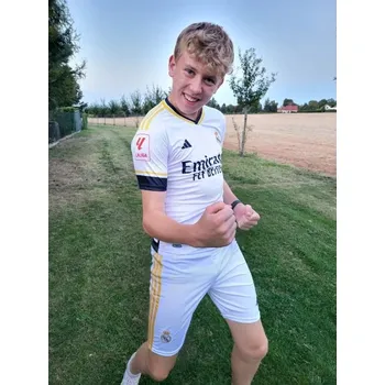 REAL MADRID - Bellingham - bílo-černo-zlatý 6