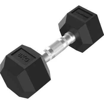 Jednoruční činka TUNTURI Platinum Hex 8 kg