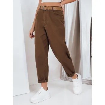 Dámské džíny Dámské džínové kalhoty Dstreet UY2844 Barva: Béžová, Velikost: XL