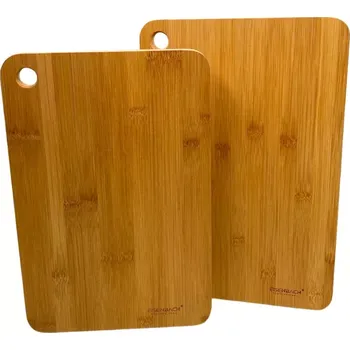 Kuchyňské prkénko Eisenbach G0129: Dvoudílné bambusové prkénko na krájení z masivu