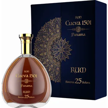 Rum Cueva 1501 Sueno Del Chagres 40% 0,7l - 25 Sistema Solera (karton)