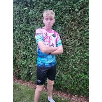 INTER MIAMI CF - Messi - tyrkysovo-růžový 14