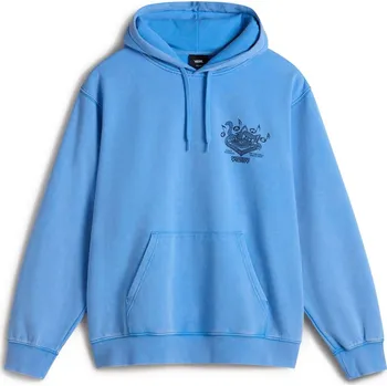 Pánská mikina mikina panská VANS Scratched Records Pullover Tranquil Blue - M