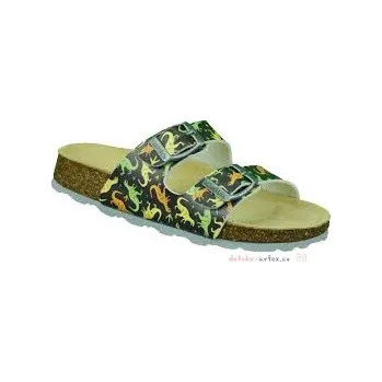 Chlapecké pantofle Superfit 1-800111-2030 – dětské pantofle s ergonomickou stélkou a ohebnou podrážkou Velikost: 28