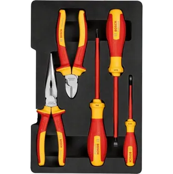Sada nářadí BOSCH 5-dílná smíšená sada ručního nářadí VDE Professional 1600A02NG2
