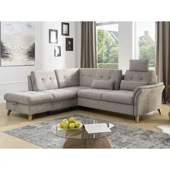 Sedací souprava Rohová sedací souprava s nastavitelnou hloubkou sedáku HEDEN Levý roh