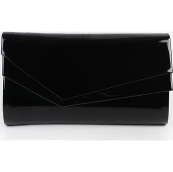 Kabelka DoAndBe Černé lakované psaníčko PS4040B Velikost: UNI