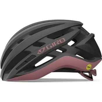 Cyklistická přilba Helma Giro Agilis MIPS mat metalic coal/dusty rose S