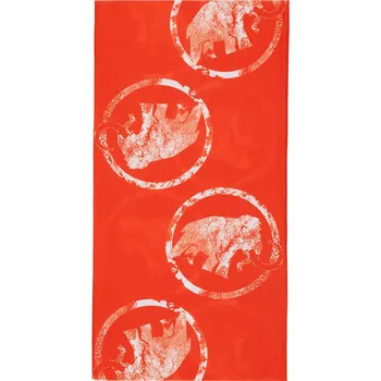 Nákrčník Mammut Neck Gaiter Barva: hot red - white