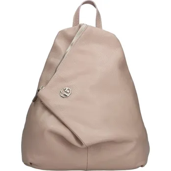 Městský batoh Dámský kožený batoh Marina Galanti Sofia - béžová