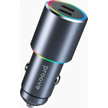 Proove nabíječka do auta Double Energy 50W (Type-C + Type-C)
