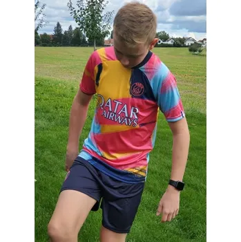 PSG - Mbappe - modro-oranžovo-růžový 12