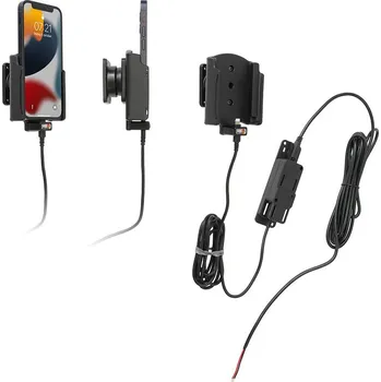 Brodit držák do auta na Apple iPhone 13 mini, bez pouzdra, se skrytým nabíjením, doprava ZDARMA!