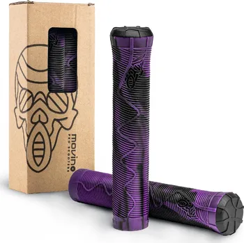 grip MOVINO Gripy pro freestylovou koloběžku pro děti Movino 160 mm 2 ks FIALOVÁ