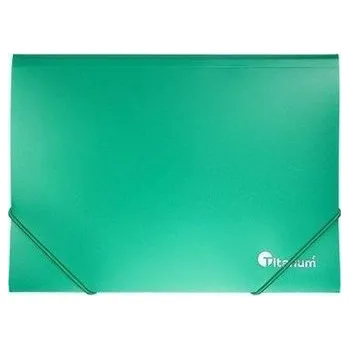 Set školních potřeb Teczka PP A5 z gumką zielona