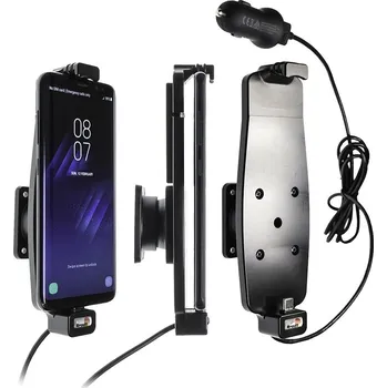 Brodit držák do auta na Samsung Galaxy S10/S9/S8 a jiné s pružinou, s nab. z cig. zapalovače/USB, doprava ZDARMA!