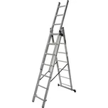 Žebřík trojdílný hliníkový 3 x 11 příček