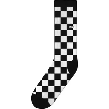 Pánské oblečení ponožky VANS Checkerboard Crew CHECKERBOARD Black/White - S