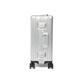 Guess Kabinový kufr Trunkshow TWHB98 77983 Stříbrná OS