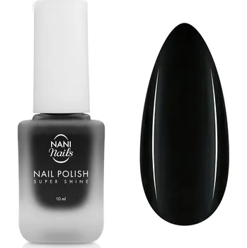 Lak na nehty NANI lak na nehty Super Shine 10 ml - Black Velvet