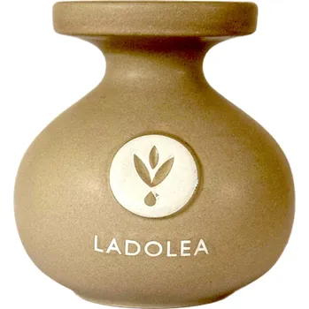 Rostlinný olej Dárková kolekce ochucených olivových olejů a balsamiko v ručně vyrobených amforkách 80ml Ladolea příchuť: česnek 80ml