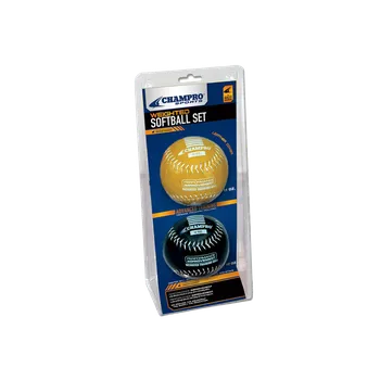 Tréninková sada softbalových míčků se závažím (312 g, 340 g)