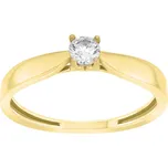 Brilio Silver Pozlacený zásnubní prsten GR114Y 56 mm + 2 měsíce na vrácení zboží