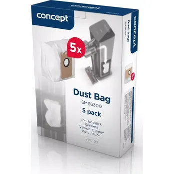 Příslušenství k vysavači Concept SMS6300 Náhradní sáčky k multifunkční stanici VP6300