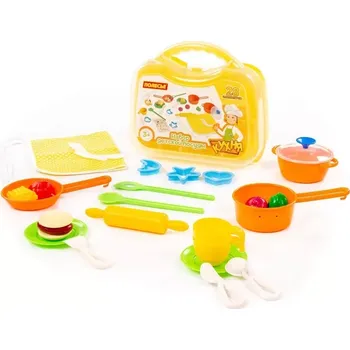 Dětská kuchyňka Riad s potravinovou sadou pro děti, 28 ks