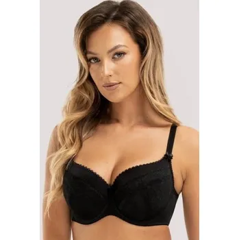 Podprsenka Vyztužená podprsenka Unikat Inga Černá 90E