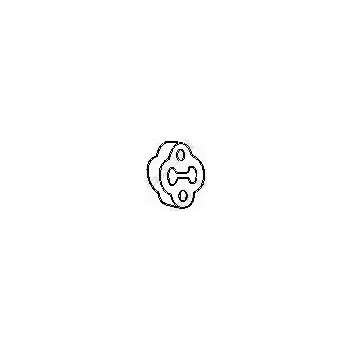 QWP Zarážka tlumiče výfuku QWP WEX9213