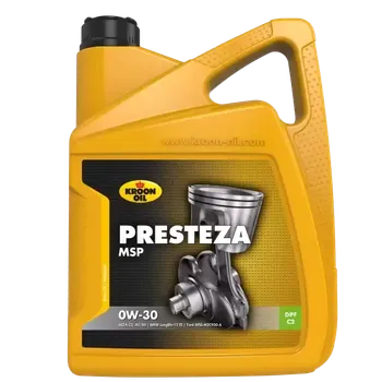 Motorový olej Kroon-Oil Motorový olej Presteza MSP FE 0W-30 5 l KRO 37320